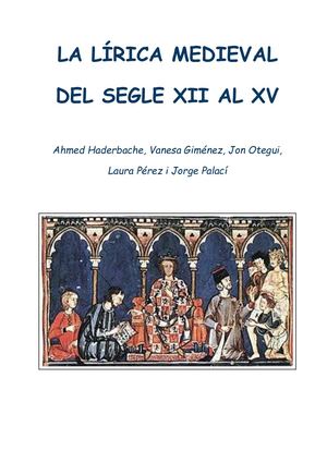 Imatges La Lírica Medieval Del Segle Xii Al Xv