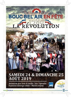 Flyer Bouc Bel Air en Fête