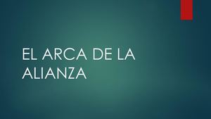 El Arca De La Alianza