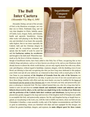 Doctrine Of Discovery 1493