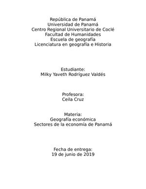 Sectores económicos