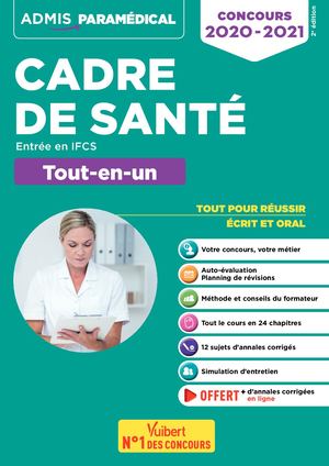 Extrait Concours Cadre de santé - Entrée en IFCS - Tout-en-un