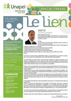 Le Lien N°3 Juillet 2019