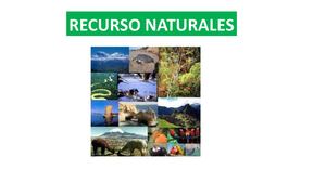 Recursos Naturales