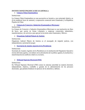 Instituciones Yev Y Yef