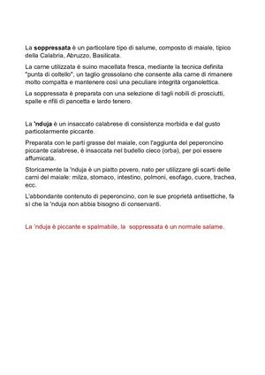 Differenza Tra Nduja E Soppressata