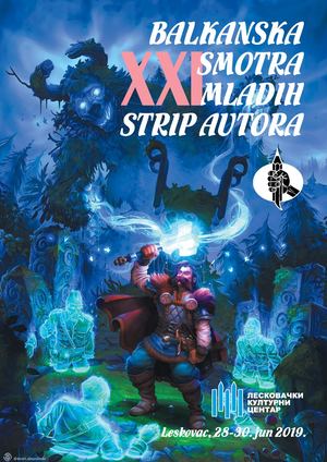 Katalog 20 Balkanska Smotra Mladih Strip Autora Color