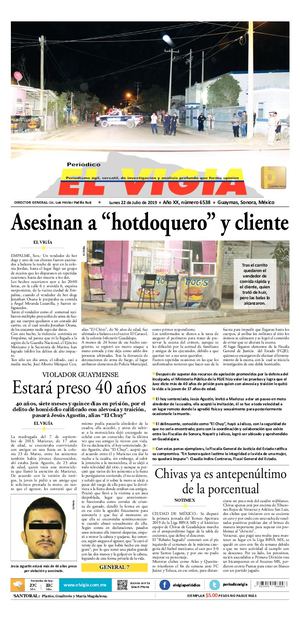 22 de julio del 2019