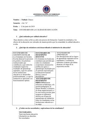 Calidad Educativa