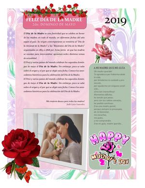 Boletin Día De La Madre