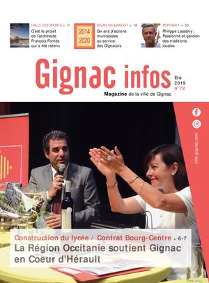 Magazine Gignac Infos éte 2019
