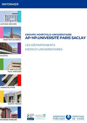 Présentation Des Dmu Ap Hp Université Paris Saclay