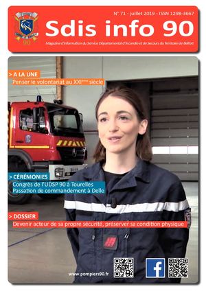 Sdis Info 90 N°71 Juillet 2019