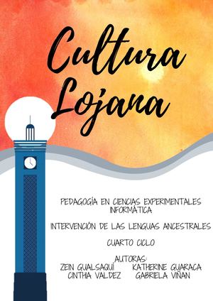 Cultura Lojana