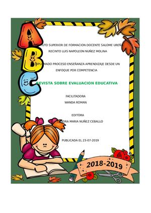 Revista sobre Evaluación Educativa