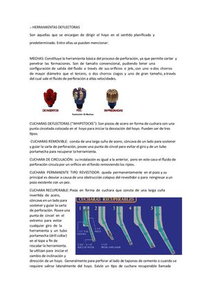 Herramientas Deflectoras-DIRECCIONAL