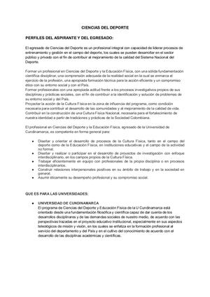 Ciencias Del Deporte
