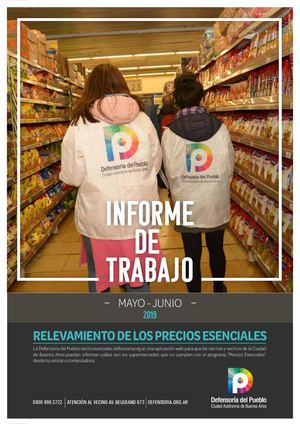 Informe de Trabajo Mayo-Junio 2019