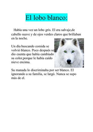EL LOBO BLANCO