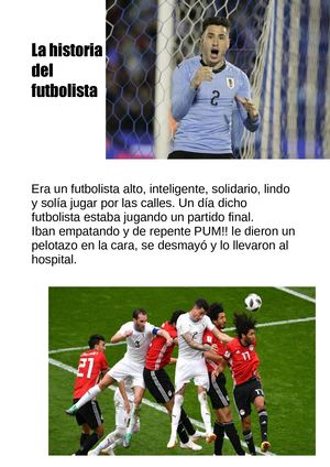 La historia del futbolista