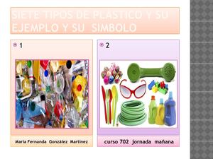 Fernanda Siete Tipos De Plastico