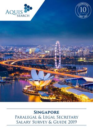 Singapore Paralegal & Legal Secretary Salary Survey & Guide 2019