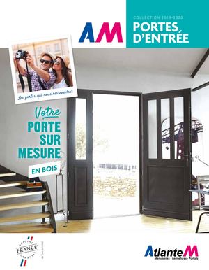 Catalogue Portes d'Entrée Bois Atlantem 2019
