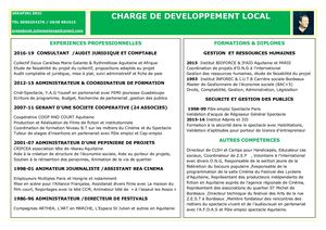 Cv Chargé De Développement Local