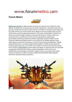 Forum Metin2