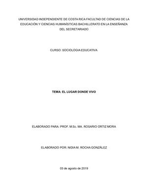 El Lugar Donde Vivo Alajuelita