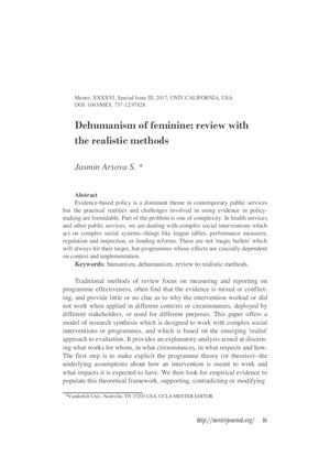 Calam O Dehumanism Of Feminine Review With The Realistic