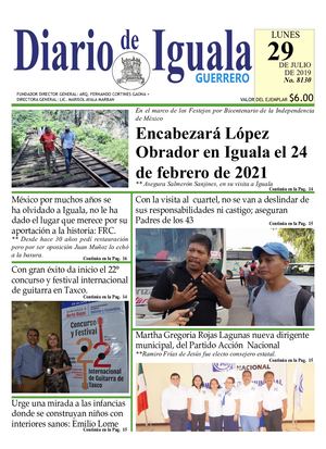 Lunes 29 De Julio De 2019 Diario De Iguala