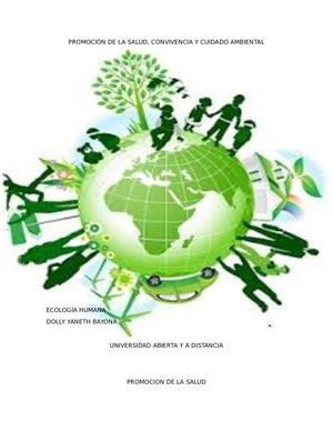 unidad 3 - Promoción de la salud, convivencia y cuidado ambiental