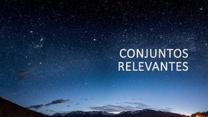 Conjuntos Relevantes
