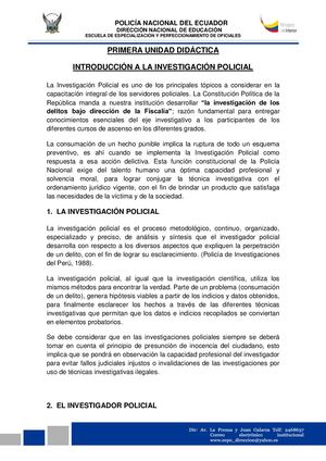 MODULO PROCEDIMIENTOS DEL EJE INVESTIGATIVO _1