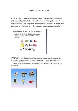 Trabajo De Tecnologia
