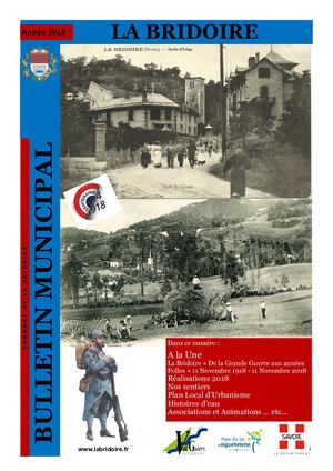 Bulletin Municipal 2019 Mairie De La Bridoire