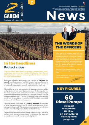 Newsletter 2gareni N7 Anglais