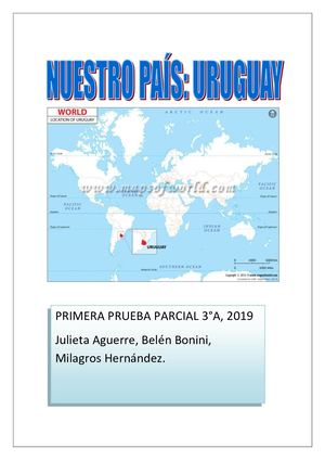 Prueba Parcila 3°a, Julieta Aguerre, Belen Bonini Milagros Hernandez