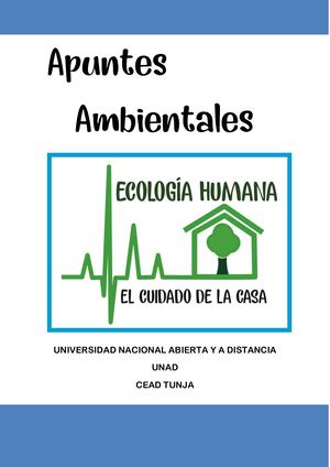 Apuntes Ambientales