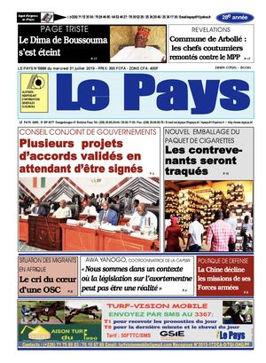 Le Paysn°6888 Du 31:07:2019