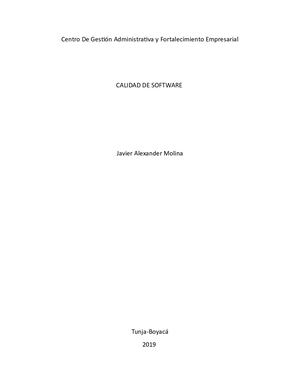 Calidad De Software