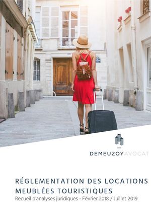 Réglementation des locations meublées touristiques