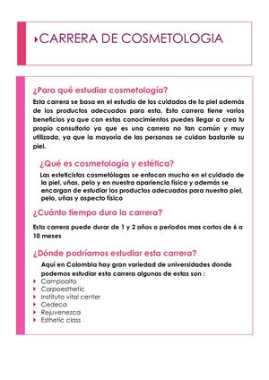 cosmetologia