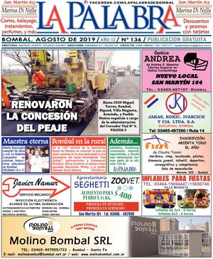 La Palabra N° 136 (Agosto 2019)