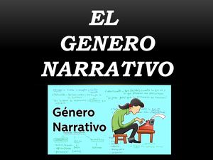 Genero narrativo
