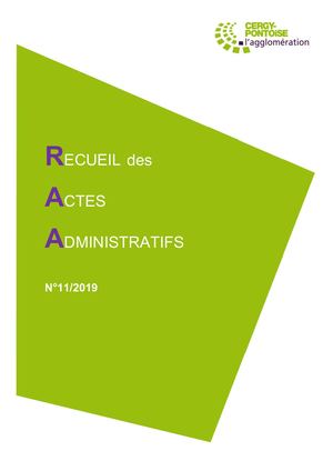 Calameo Recueil Des Actes Administratifs N 11 19 Bureau Deliberatif Du 5 Juillet