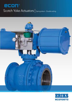 Actionneurs pneumatiques bielle-manivelle ECON®