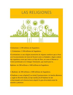 Las Religiones (1)