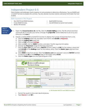 Calaméo - EX2016 Independent Project 6 5 Instructions